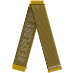 APEX 46mm, APEX Pro, APEX 2 Pro, PACE 3 | Correa Nylon 22mm Yellow